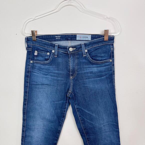 AG Adriano Goldschmied Womens Size 29 The Stilt Skinny Jeans in 11 Years Journey - Picture 3 of 10